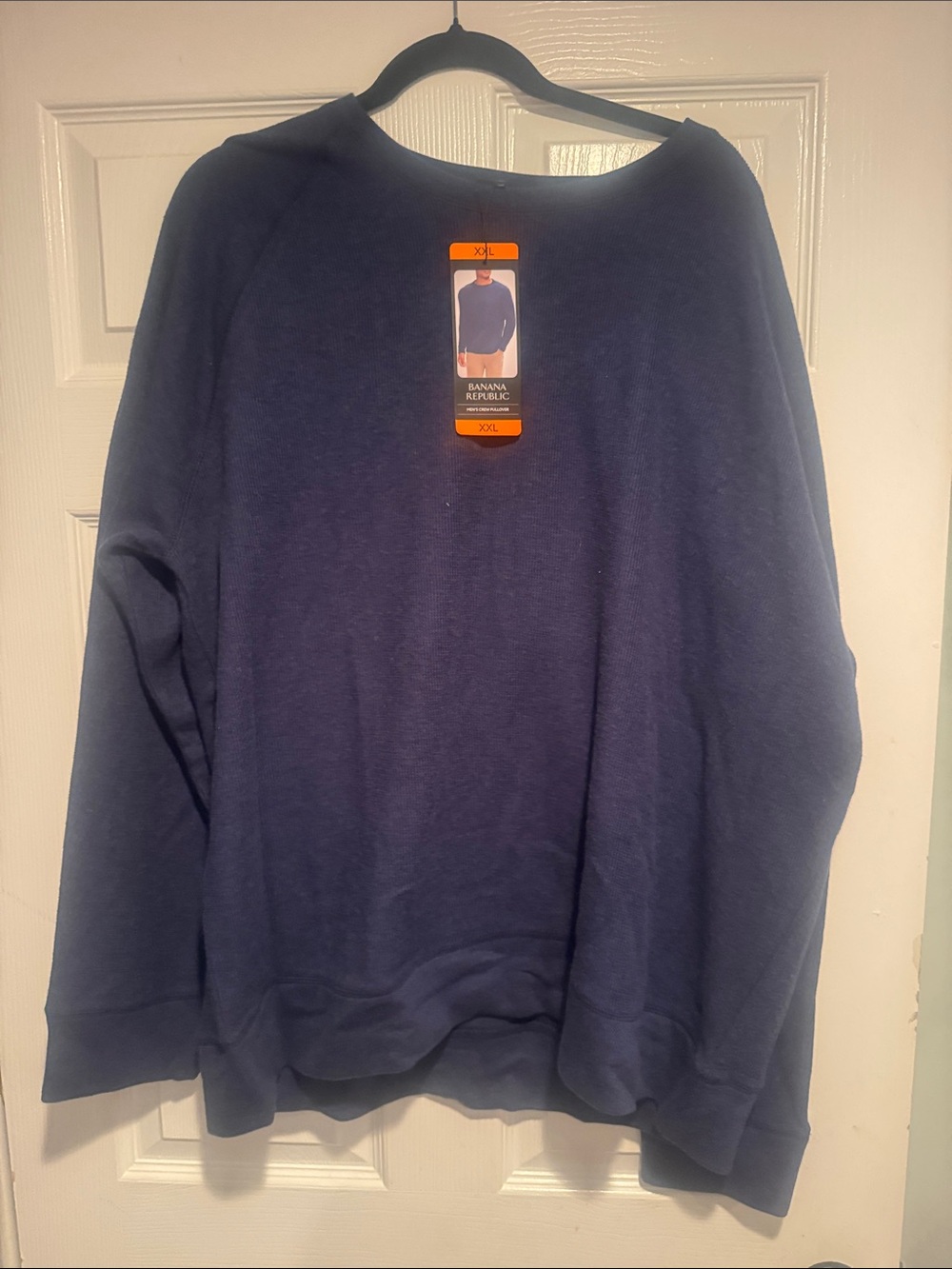 Banana Republic Men's Dark Navy Crewneck Sweater